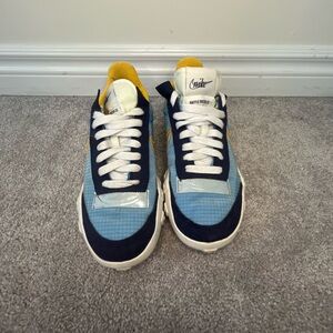 Nike Blue and Yellow Sneakers